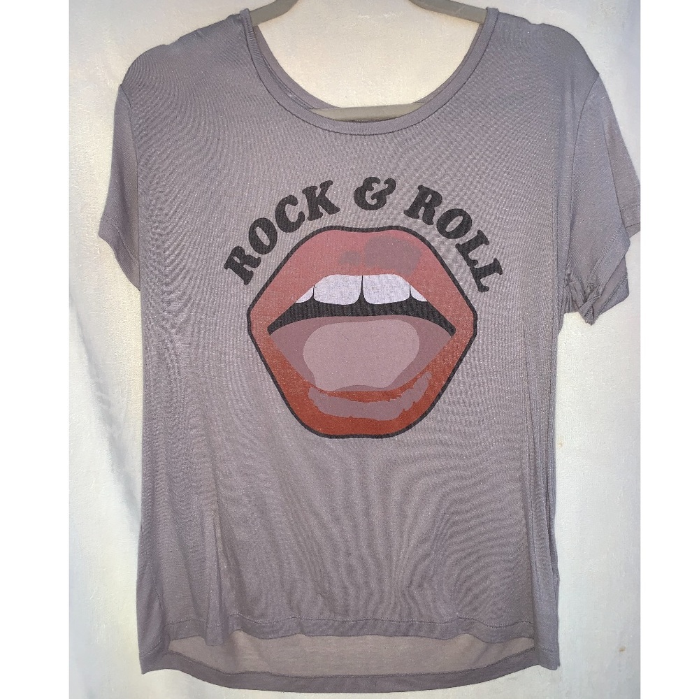 Rock and roll cozy band tee